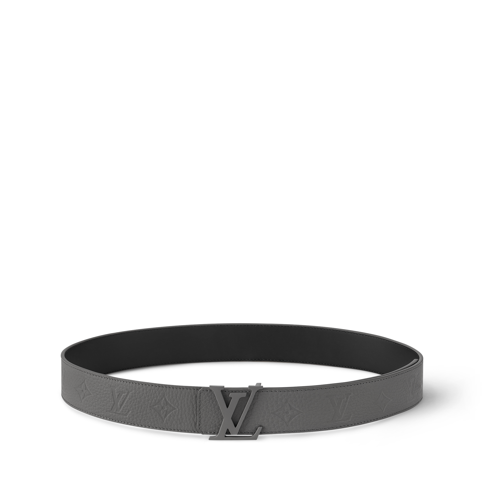 LVベルト LV Initiales 40mm Reversible Belt Damier Graphite Canvas - Holiday